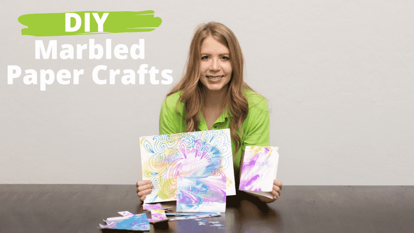 Marble paper craft ideas
