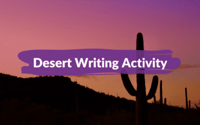 Desert Writing Activity