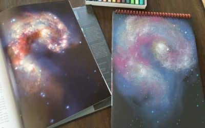Pastel Galaxies