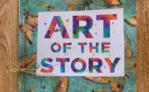 Art of the Story coloring book from Cheryl Tall