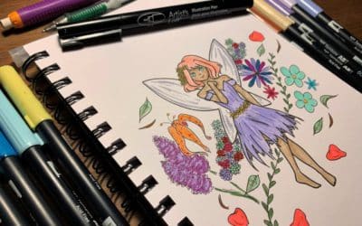 Draw a fairy