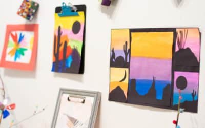 Create an art gallery at home