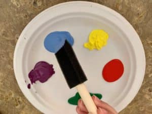 Paint on paper plates - i.d.e.a. Museum