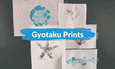 Make gyotaku prints
