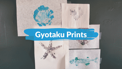 Make gyotaku prints