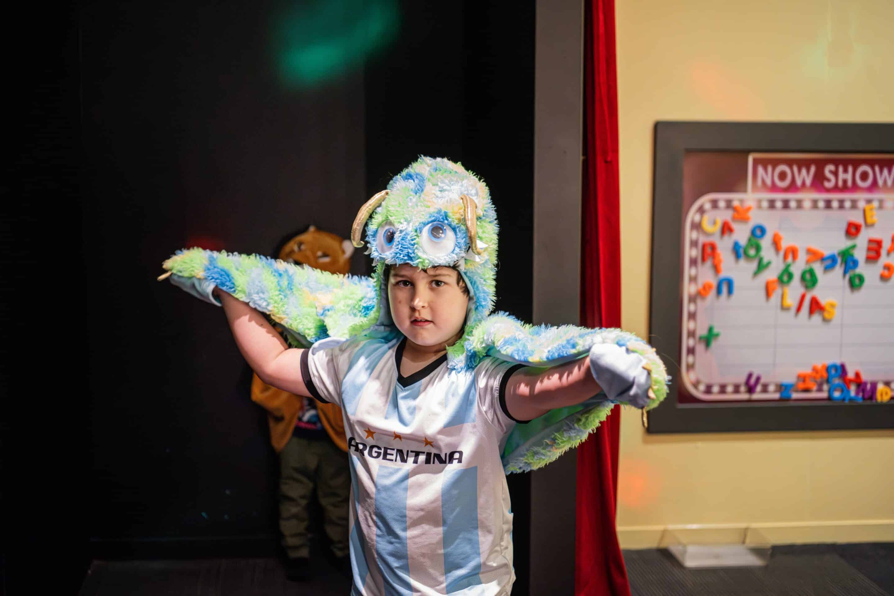 Boy in costume